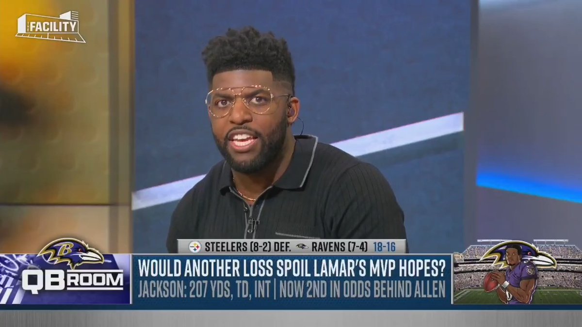 The same thing that won Lamar Jackson MVP last year could cost him MVP this year: “You can only hope voters, like myself, give you consistency. If Lamar Jackson loses games this year, we have to punish him, because we punished Josh Allen last year.”