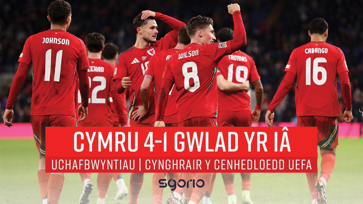 Uchafbwyntiau | Highlights: Cymru 4-1 Gwlad yr Iâ 🏴󠁧󠁢󠁷󠁬󠁳󠁿🇮🇸 Cymru yn sicrhau dyrchafiad i Gynghrair A Cynghrair y Cenhedloedd 😍 S4C 🏴󠁧󠁢󠁷󠁬󠁳󠁿 Wales 🏴󠁧󠁢󠁷󠁬󠁳󠁿 | #NationsLeague