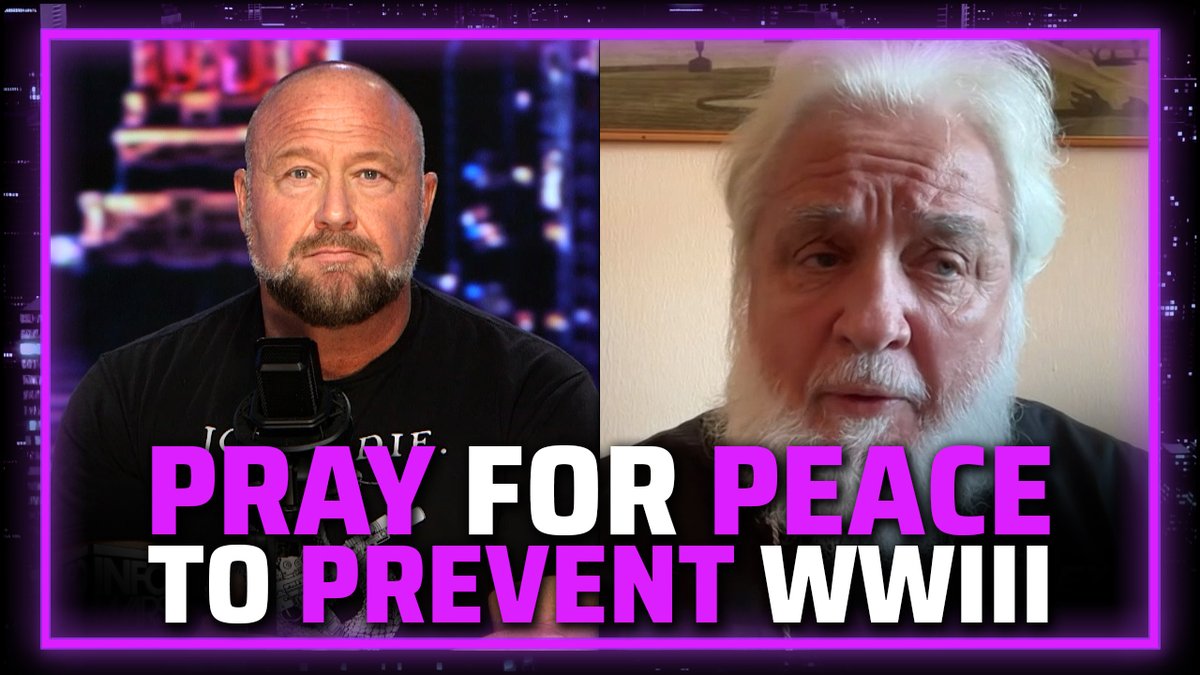 EXCLUSIVE: Head Of The Canadian Orthodox Church Joins Alex Jones To Call For The People Of The World To Pray To Stop WWIII After Biden Bombs Russia WATCH/SHARE THE LIVE STREAM HERE: