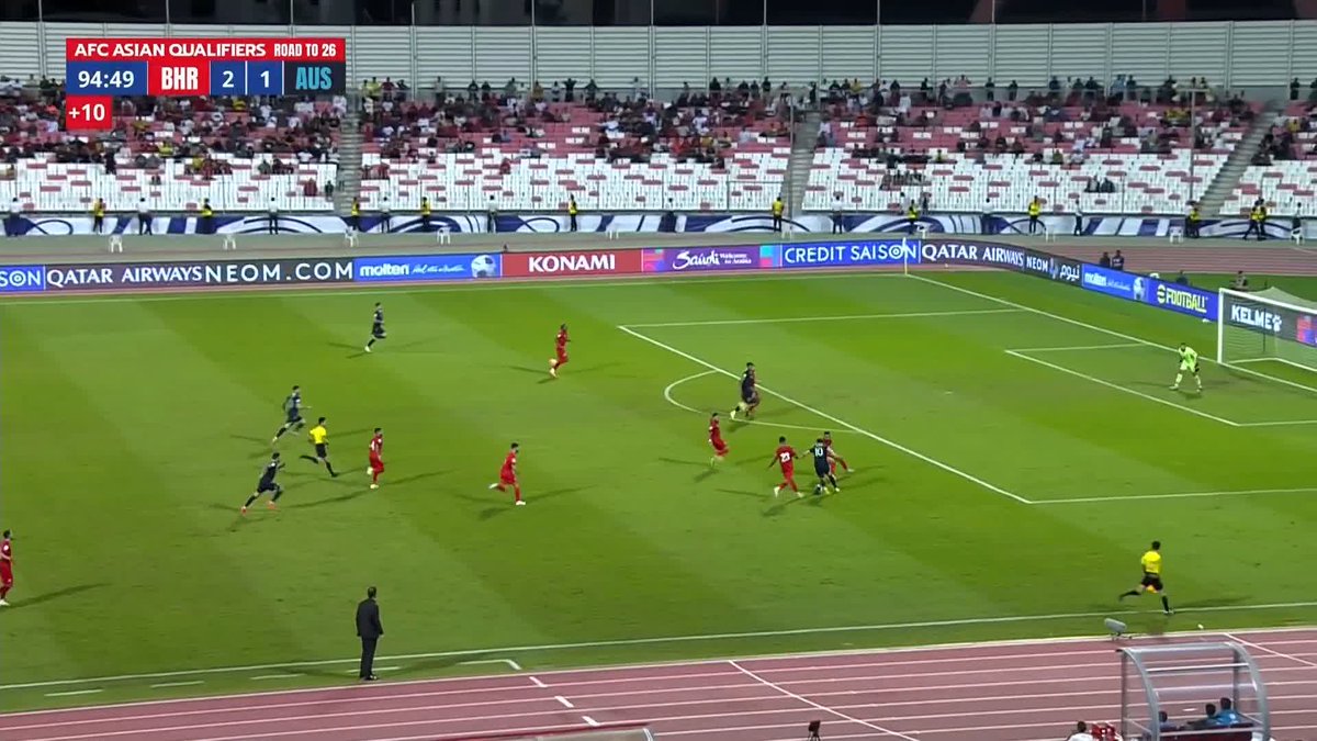 puas banget liat bahrain kebobolan di injury time gini mana kipernya marah2 lagi wkwkwk
