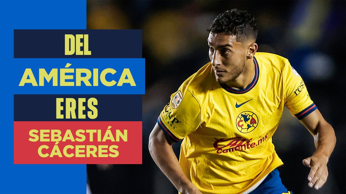 ¡Llegó, está aquí! DEL AMÉRICA ERES con Sebastián Cáceres 🤩