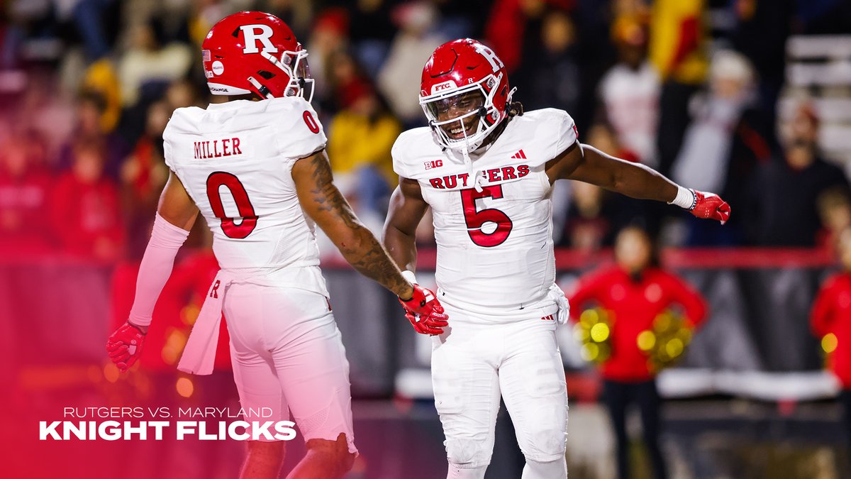 Knight Flicks: Rutgers vs. Maryland🪓