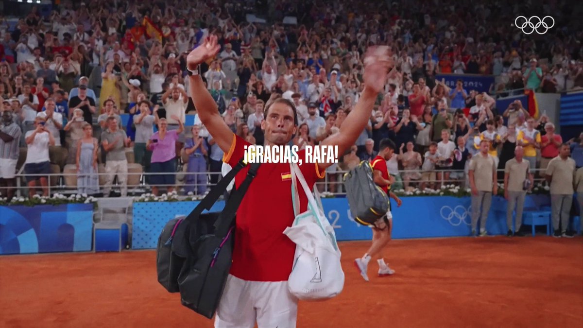 El viaje inolvidable de Rafa 🇪🇸✨ Una vida intentando ser mejor jugador. Una vida inspirándonos. Un legado que quedará de por vida. #GraciasRafa