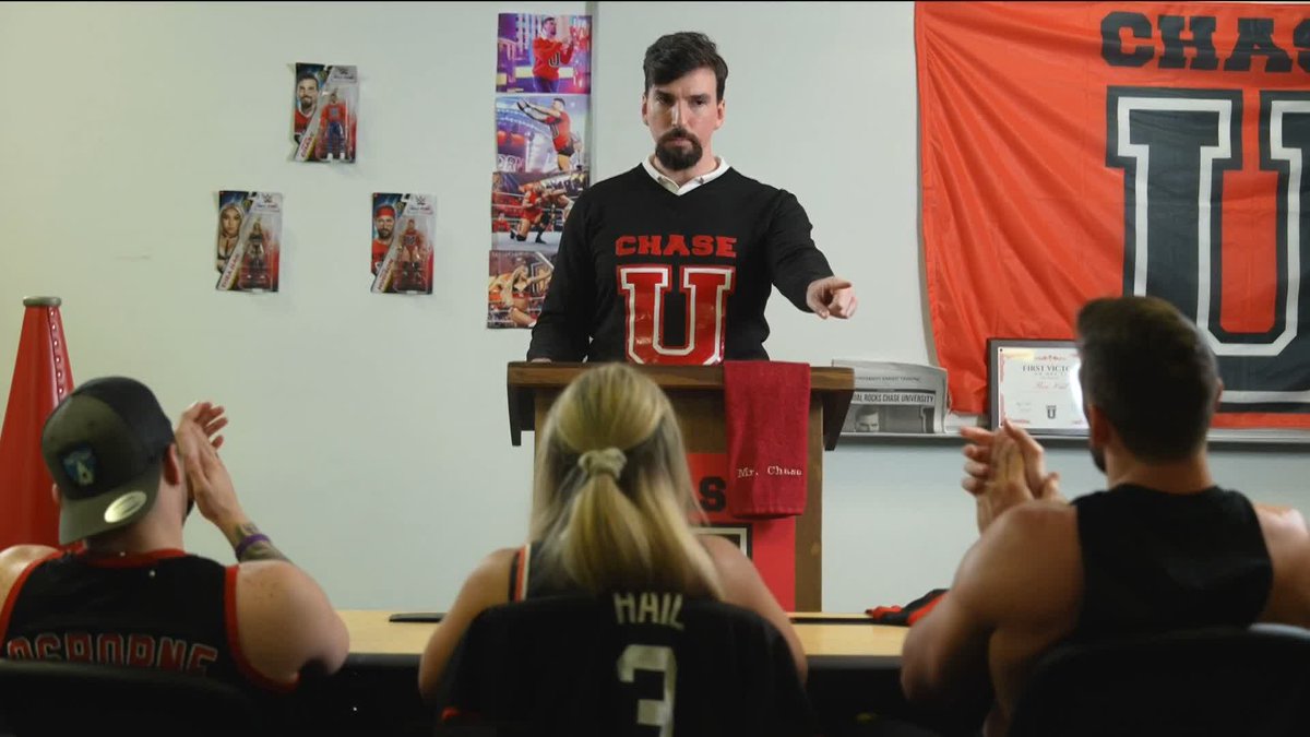 "When you put everything into something, it becomes who you are." #ChaseU has defined #WWENXT for the past three years, and Andre Chase | twitch.tv/ChaseUniversity doesn't plan on that changing any time soon. 🙌