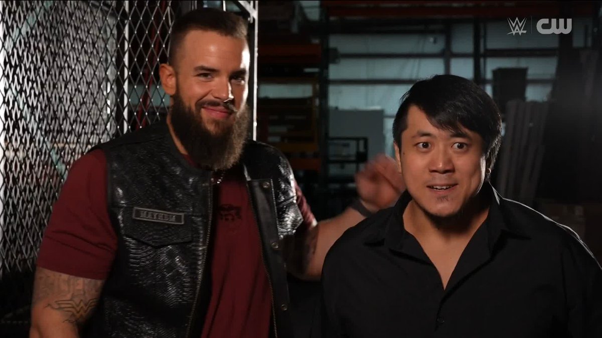"NXT is a crazy place!" You're not lying, Yoshiki Inamura 😅 #WWENXT