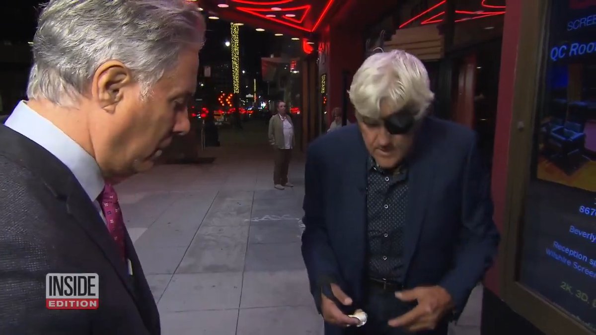 Jay Leno has been seriously injured again after the comedian says he fell down a hill at the Hampton Inn