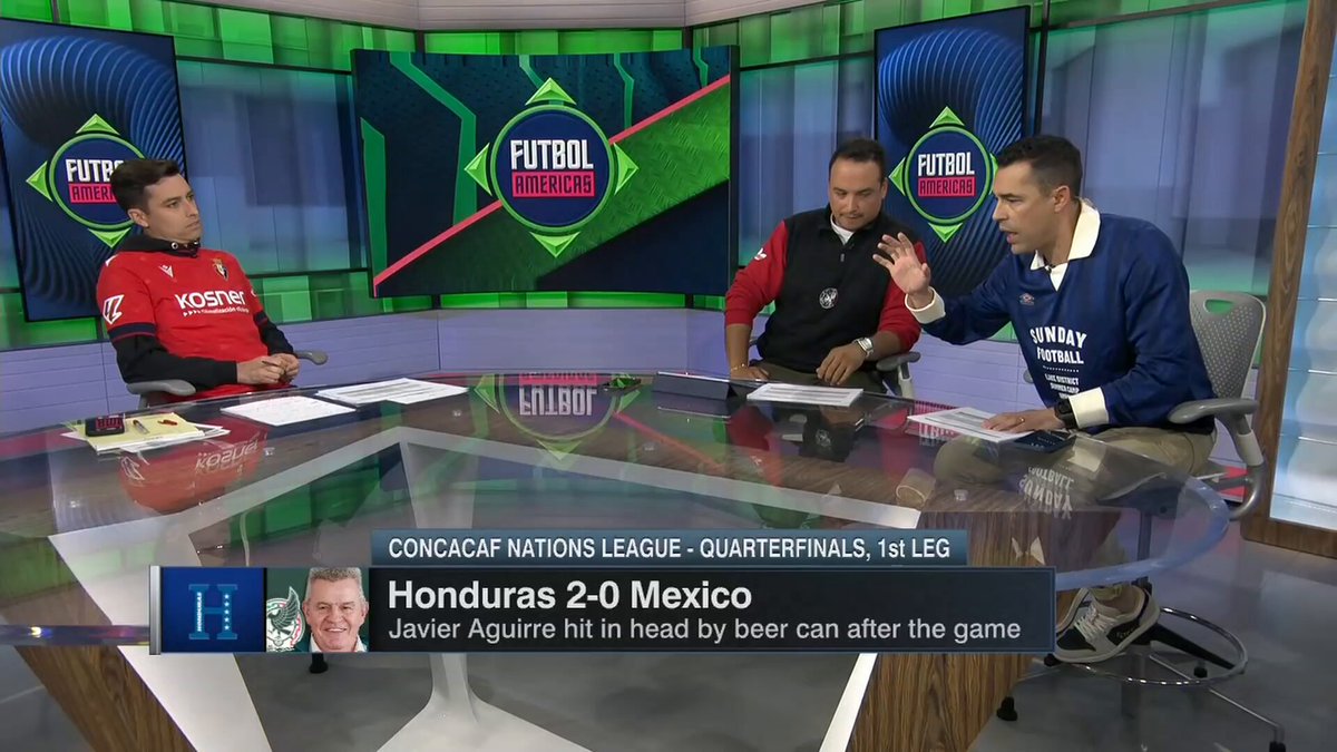 ☝🏼 🇲🇽 🇭🇳 That beer can hitting Javier Aguirre was the worst possible thing to happen to Honduras. Shat themselves. . Again.