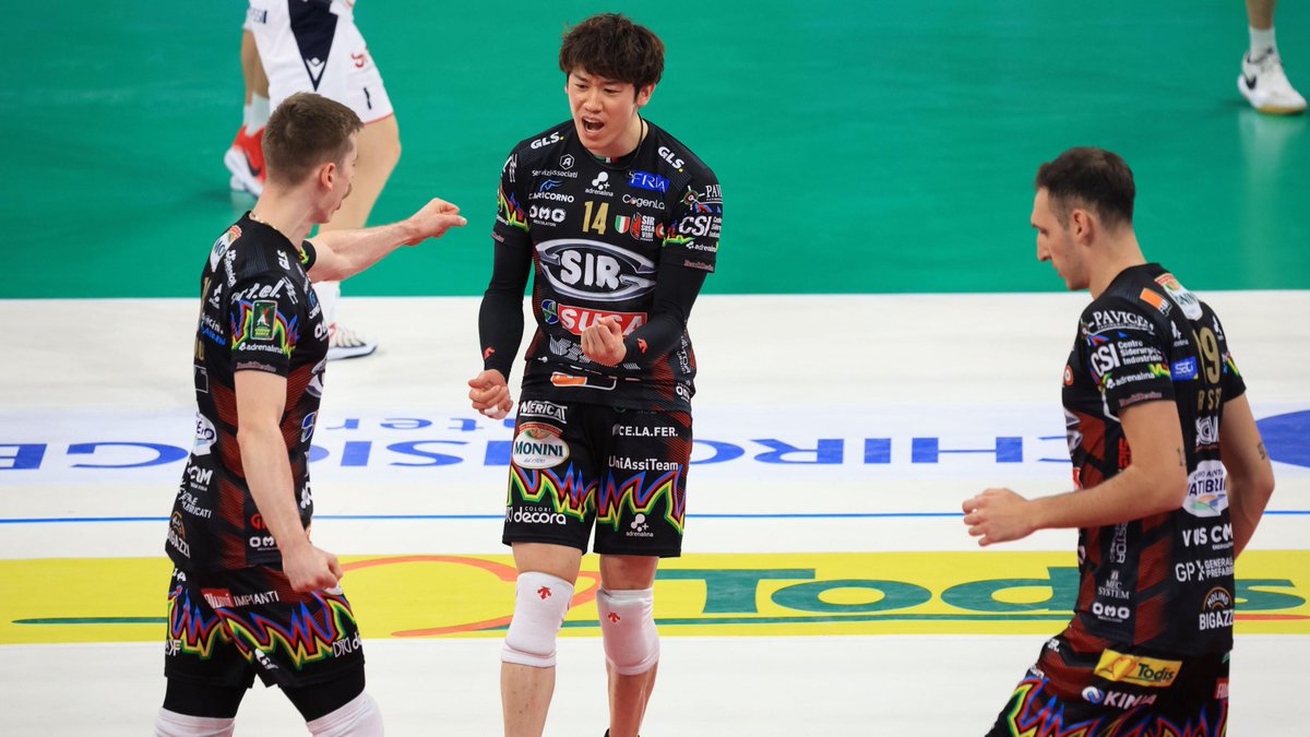 ISHIKAWA 🇯🇵 closes it out after an intense rally. 💪🏐 📺 Watch #Superlega LIVE on: 🏐 #Volleyball #Pallavolo