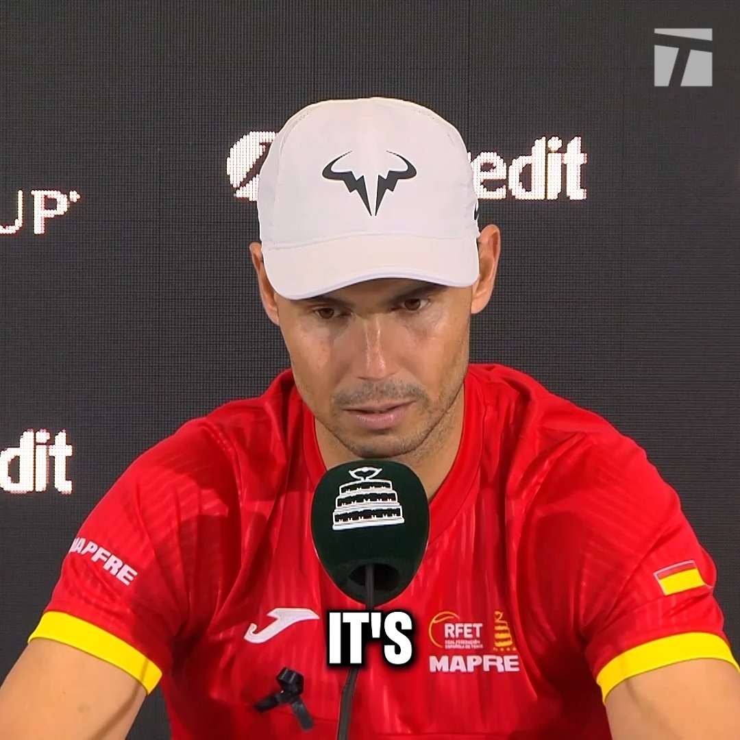 🇪🇸 Rafa Nadal: "I lost my first match in the Davis Cup, and I lost my last one. So, we close the circle."