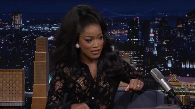 .Keke Palmer breaks into an impromptu Nicki Minaj impression while sharing the advice she gave her 😭 #FallonTonight