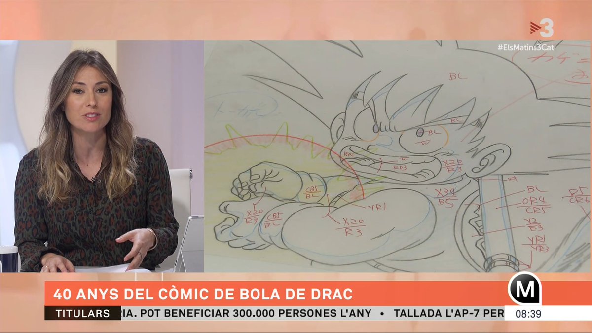🔴 40 anys del còmic de Bola de Drac Dimarts vinent, es podran tornar a veure a la plataforma 3cat els capítols de les 4 temporades de la sèrie #ElsMatins3Cat ▶