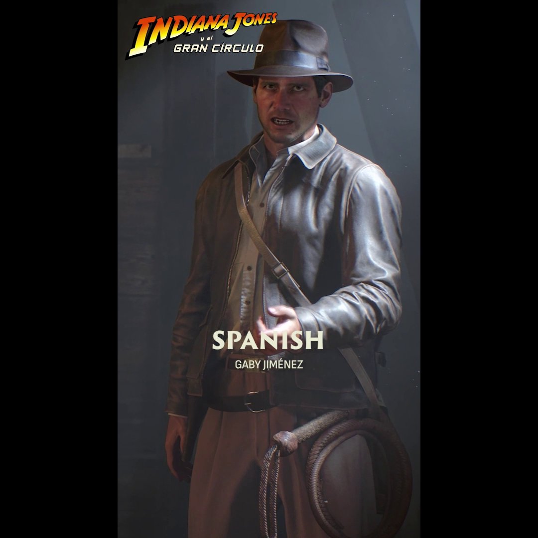 Hey, listen! Escuchad cómo suena Indy en todo el mundo en #IndianaJones y el Gran Círculo 🤠