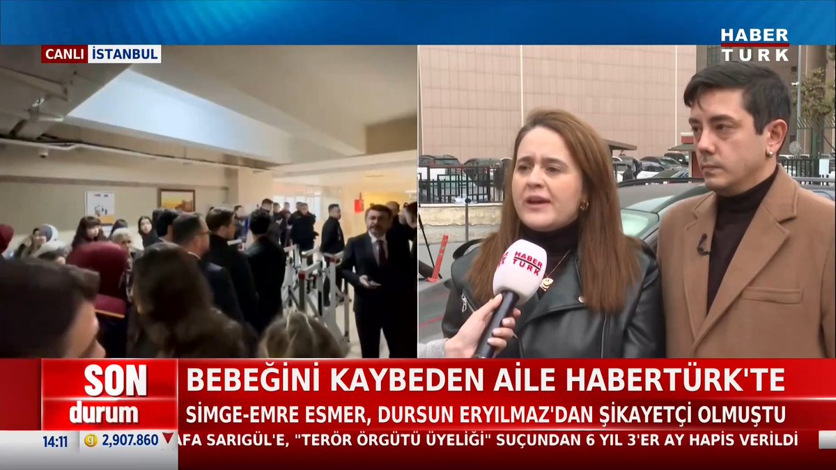🔴Bebeğini kaybeden aile Habertürk'te 📌Yenidoğan çetesindeki doktor Dursun Eryılmaz, daha önce de şikayet edilmiş.