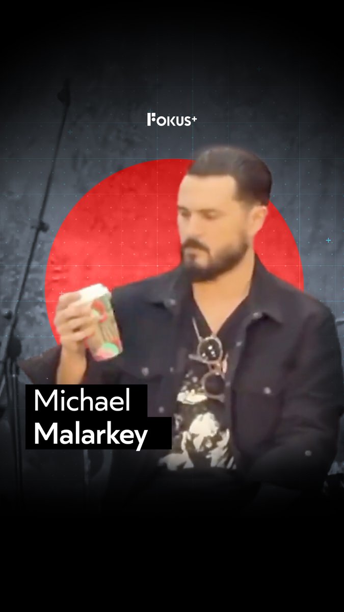 ➕"Lütfen bir daha Starbucks vermeyin. Ben bunu boykot ediyorum." ▪️ Ünlü ABD'li oyuncu ve müzisyen Michael Malarkey sahnede Starbucks kahvesi görünce kenara attı.