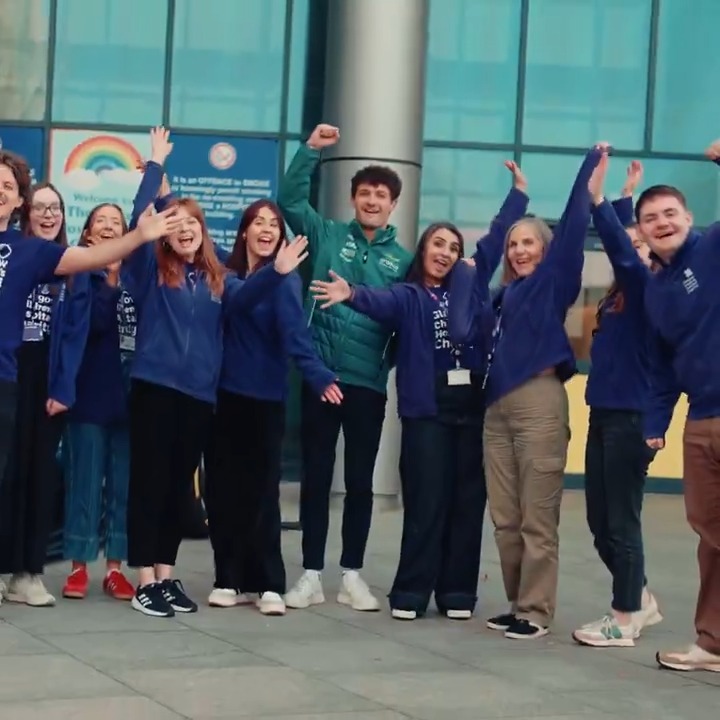 Sharing special moments. 💚 Last week we visited children's hospitals around the UK, giving children and staff a chance to get up close to our sport and our team. #MakeAMark Bham Children's Hosp 💙 University Hospitals Bristol and Weston NHS FT Leeds Children's Hospital Royal Hospital for Children, Glasgow Great Ormond Street Hospital for Children