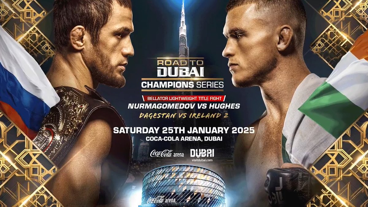 .PFL is proud to be the first organization to launch major global MMA events in Dubai. We are excited to partner with Dubai Department of Economy and Tourism and Dubai Sports Council to stage annual mega events in the city. 1st event, Sat. Jan 25 Usman vs Hughes