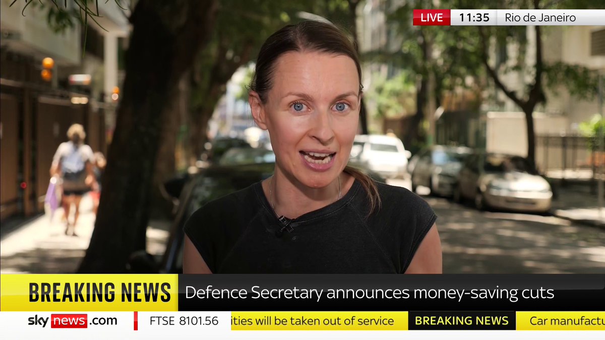 The UK will scrap five warships, dozens of military helicopters and a fleet of drones to save money despite growing threats from Russia and a war raging in Europe. Our security and defence editor Deborah Haynes has the latest. 📺 Sky 501, Virgin 602