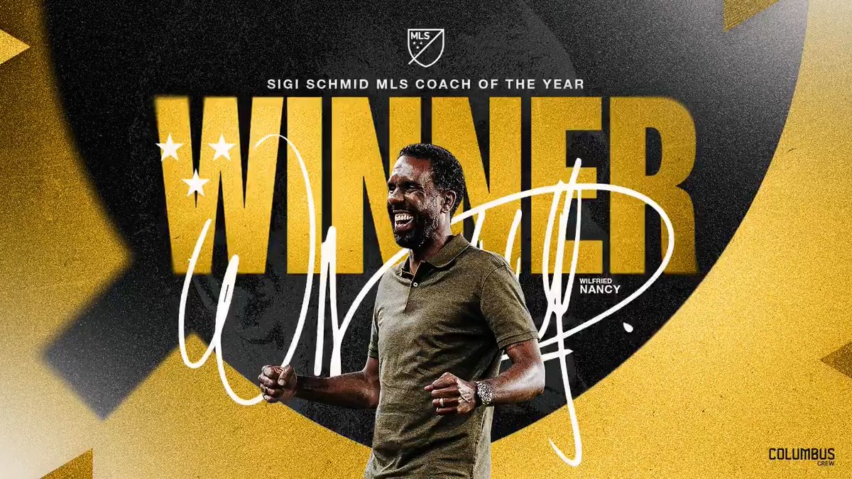 The best in the business 🙌 General Manager Issa Tall, Nancy’s coaching staff and family, players from the First Team, second team and Academy, and Crew Front Office members surprised Wilfried Nancy to celebrate the Coach of the Year award.