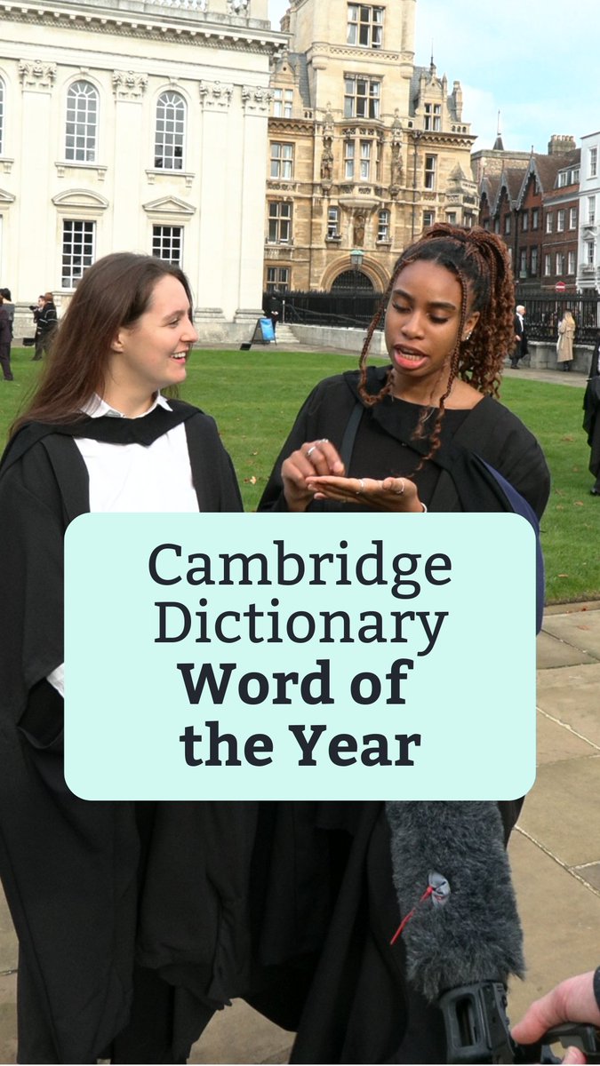 🤔 Have you manifested anything recently? Here's what Cambridge students and Sander van der Linden have to say about "manifest", the Cambridge Dictionary Word Of The Year 2024, from Cambridge Dictionary Cambridge University Press & Assessment #Manifest #CambridgeWOTY #WordOfTheYear2024