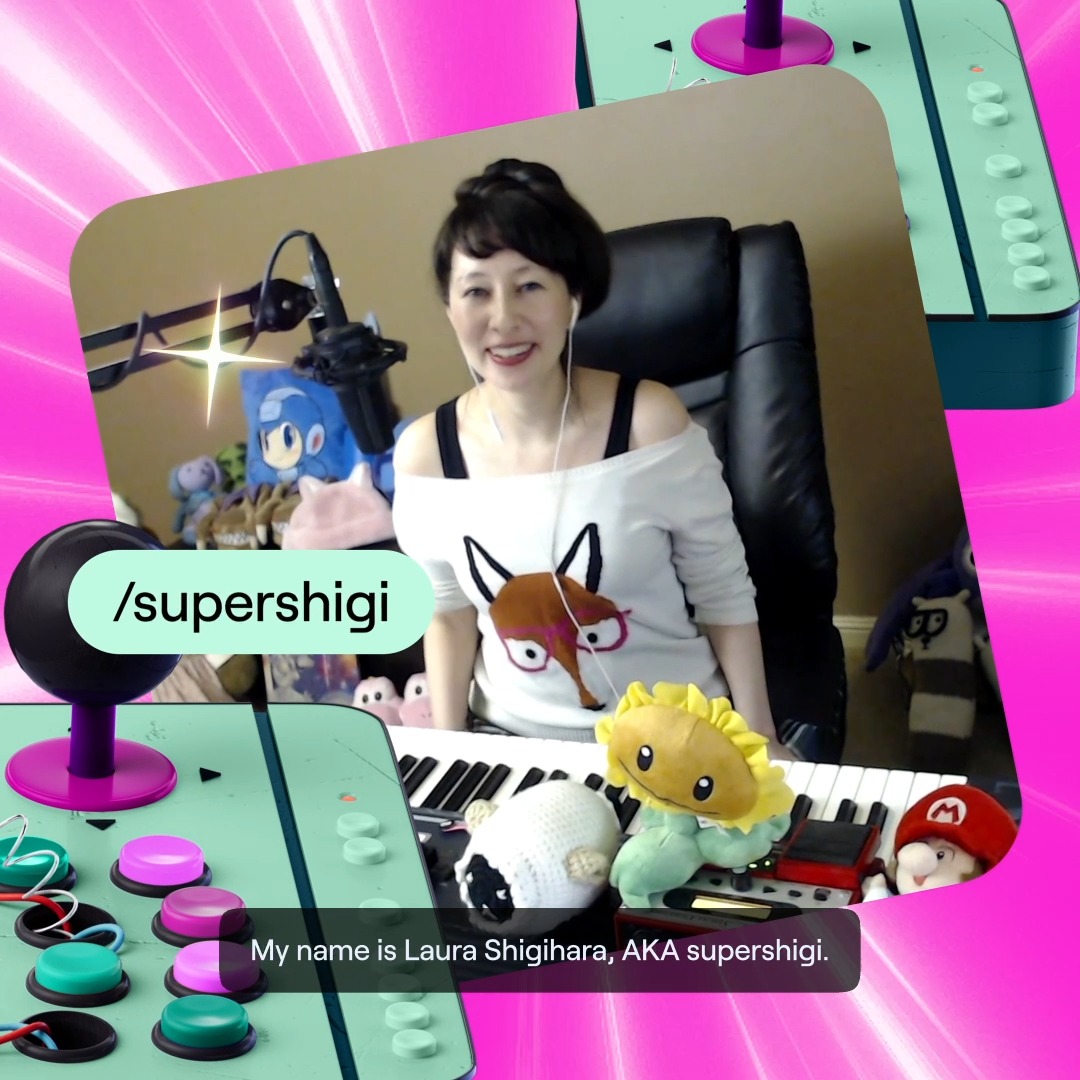 When you tune into Laura Shigihara (鴫原ローラ ) 🍰🧋, expect live music, discussions about creative projects, and plenty of 3D cartoon characters joining the stream. Join us in celebrating her!