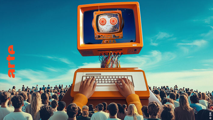 "Prompt" : 10 mini-fictions imaginées avec une #intelligenceartificielle pour une plongée dans un monde poétique et vertigineux, dès le 16.12 sur le site d'ARTE, YouTube et les chaînes sociales. #IA Le CP ➡