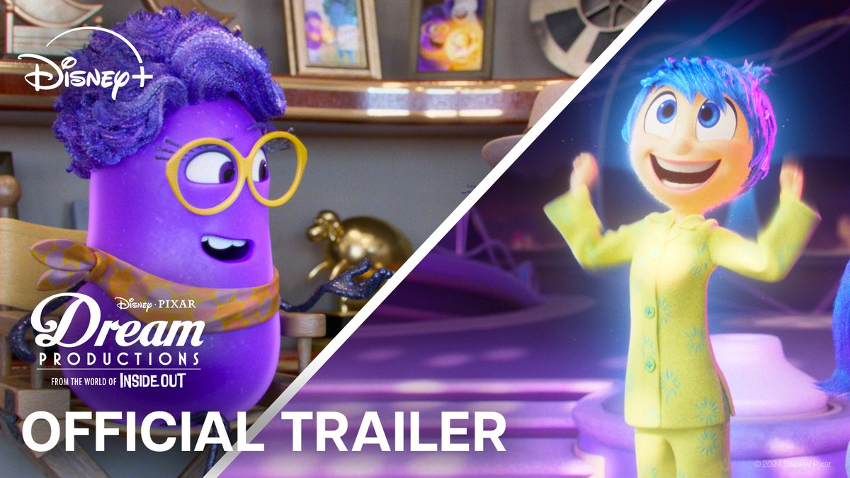 First trailer for the ‘INSIDE OUT’ spin-off series ‘DREAM PRODUCTIONS’ Releasing December 11 on Disney+