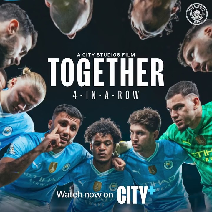 IT'S HERE! 🩵 Watch Together: 4-In-A-Row now on CITY+ 💫