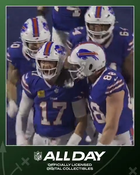 Josh Allen sealed the deal with this epic 4th down touchdown 🔥 #TopPlayNFLALLDAY Own this play as a digital collectible in NFL ALL DAY packs. New fans can get $20 back with first pack purchase using this link: