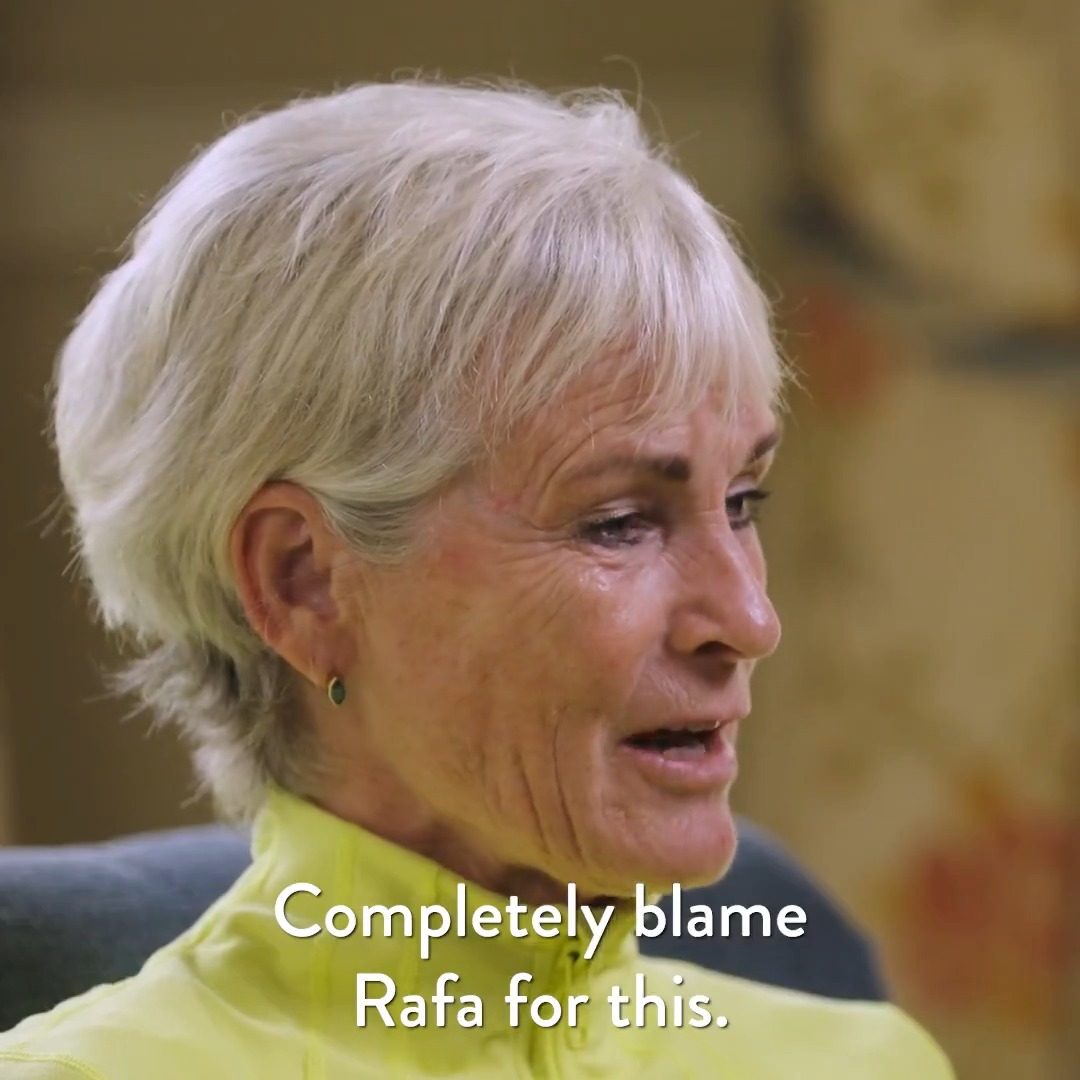 "I blame Rafa" 😂 judy murray recalls the early days between Andy Murray & Rafa Nadal ❤️