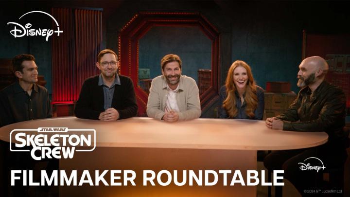 Skeleton Crew filmmakers Jon Watts, Chris Ford, David Lowery, Jake Schreier, and Bryce Dallas Howard talk about the newest Star Wars adventure. Don’t miss the two-episode series premiere of #SkeletonCrew, a Star Wars Original series, streaming December 3 on Disney+.
