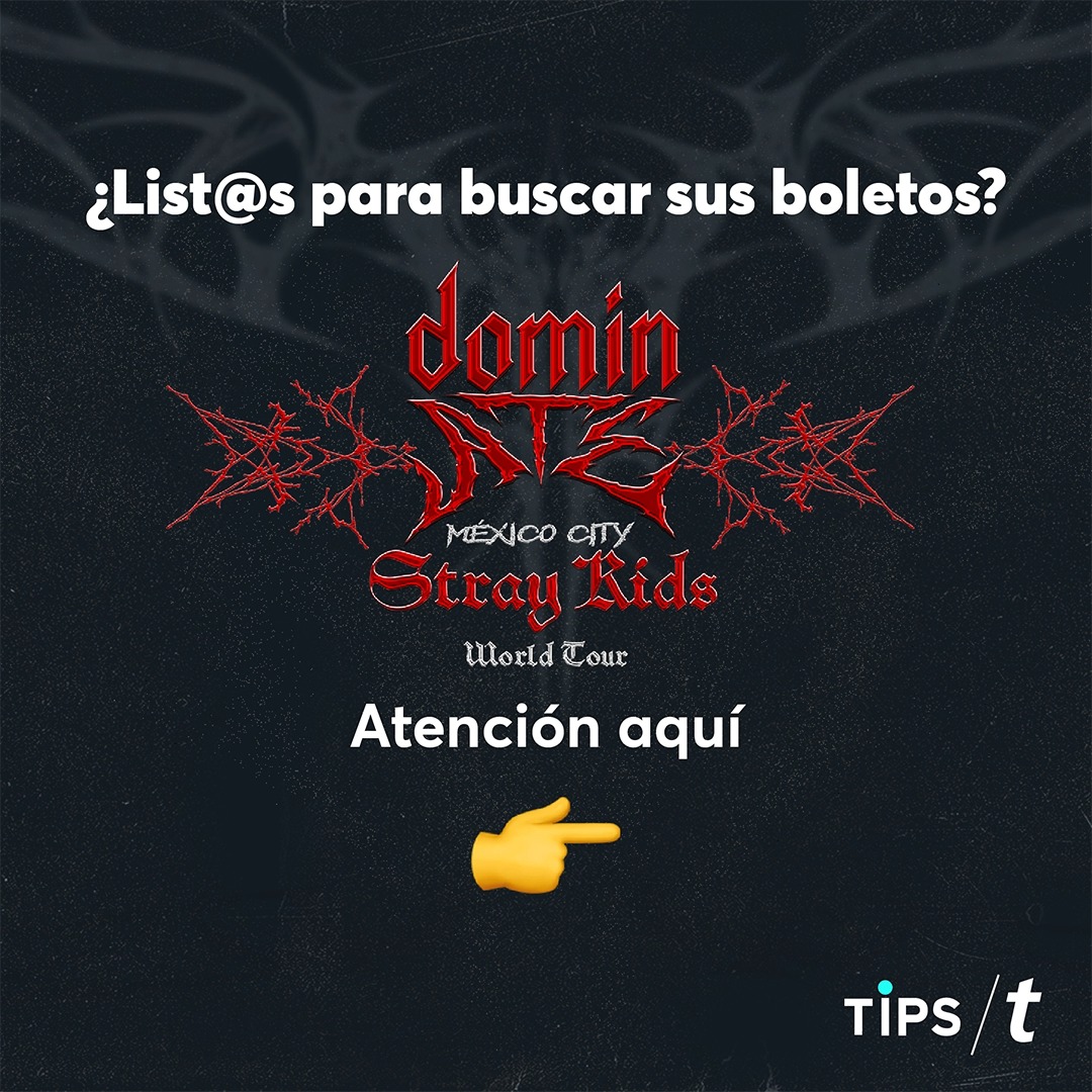 El World Tour <dominATE CIUDAD DE MÉXICO> de Stray Kids se acerca y la cuenta regresiva está por comenzar 🤩🖤 #STAY si comprarás tus 🎟️🎟️ para su concierto esta semana, entonces te interesarán los siguientes #TipsTicketmaster 👇