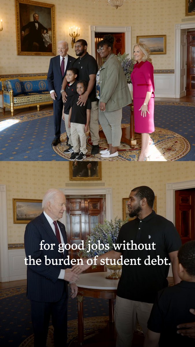 It has been the honor of our lives to serve in the White House and work together to lift up all Americans through the endless possibility of education. We're making sure community colleges aren't just America's best-kept secret – they're our best-kept promise.