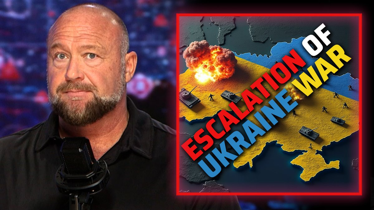 WWIII HAS BEGUN! Global Escalation Of Ukraine War Accelerating Toward Nuclear Armageddon— Alex Jones Breaks Down All The Latest Developments & Lays Out A Plan To Deescalate WATCH/SHARE THE LIVE STREAM HERE: