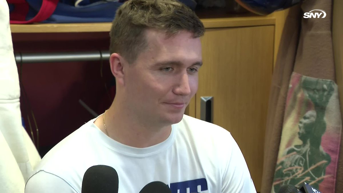 Drew Lock on how Daniel Jones is handling being QB4 Via Giants Videos