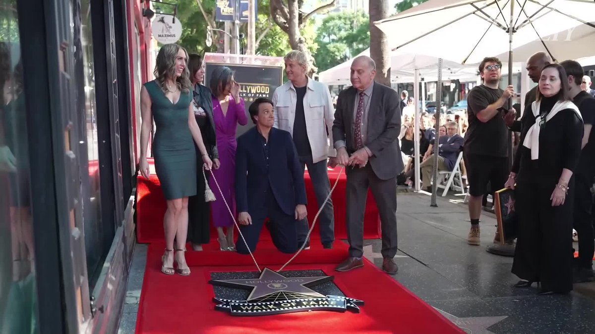 Ralph Macchio’s star on the Hollywood Walk of Fame has been revealed.