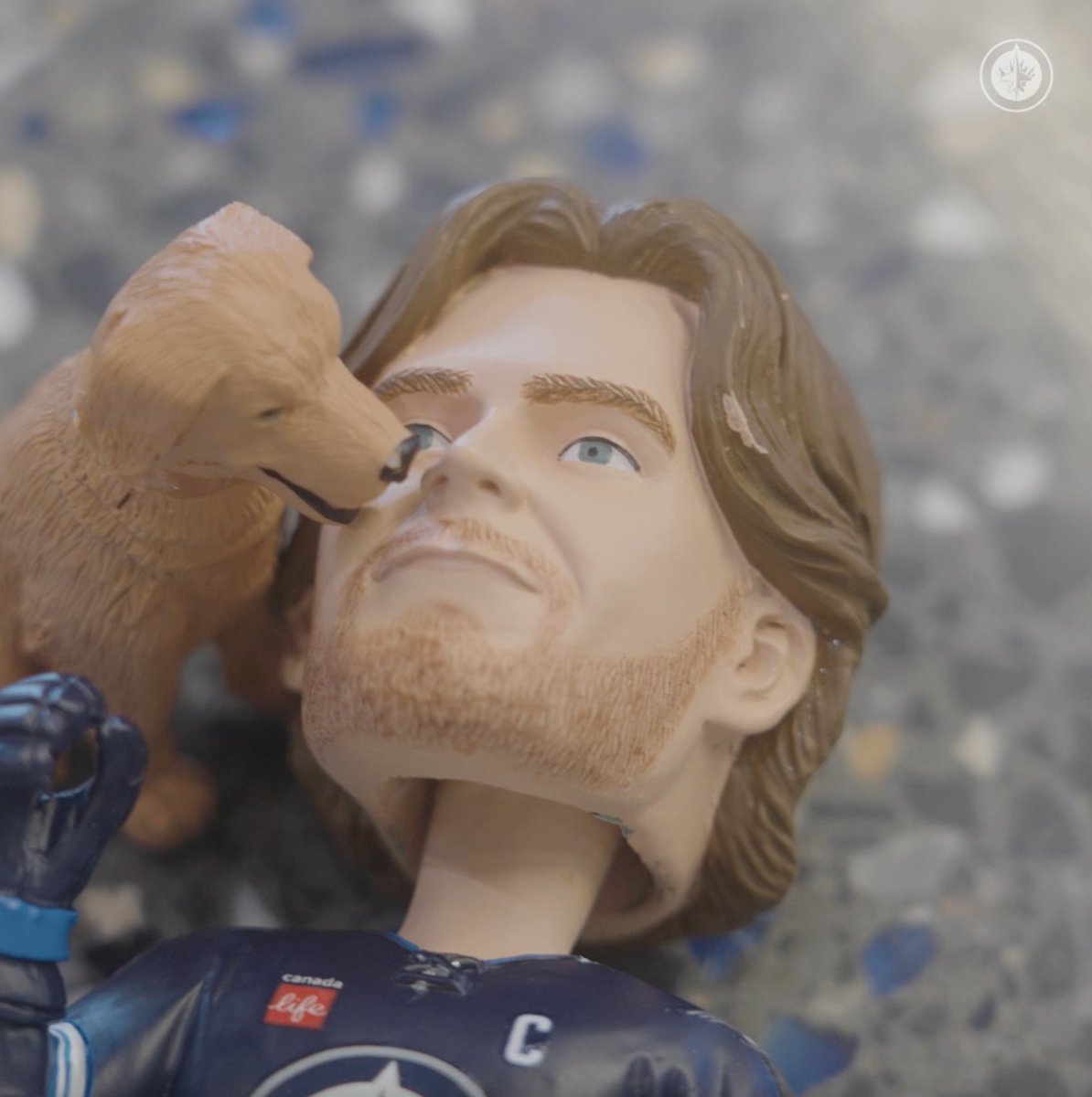 Can confirm it is not a dog toy 😅 Adam Lowry and Banks bobblehead available through the Black Friday Deal beginning Friday, November 22nd!