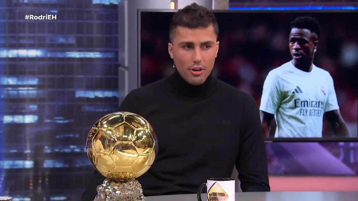 .Rodrigo Hernandez Cascante habla de la polémica de Vini Jr. y el Balón de oro #RodriEH
