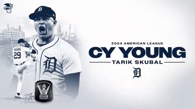 “I love to play the game. I love to win. That’s all the motivation I need.” Cy Young dreams become reality for Tarik Skubal.