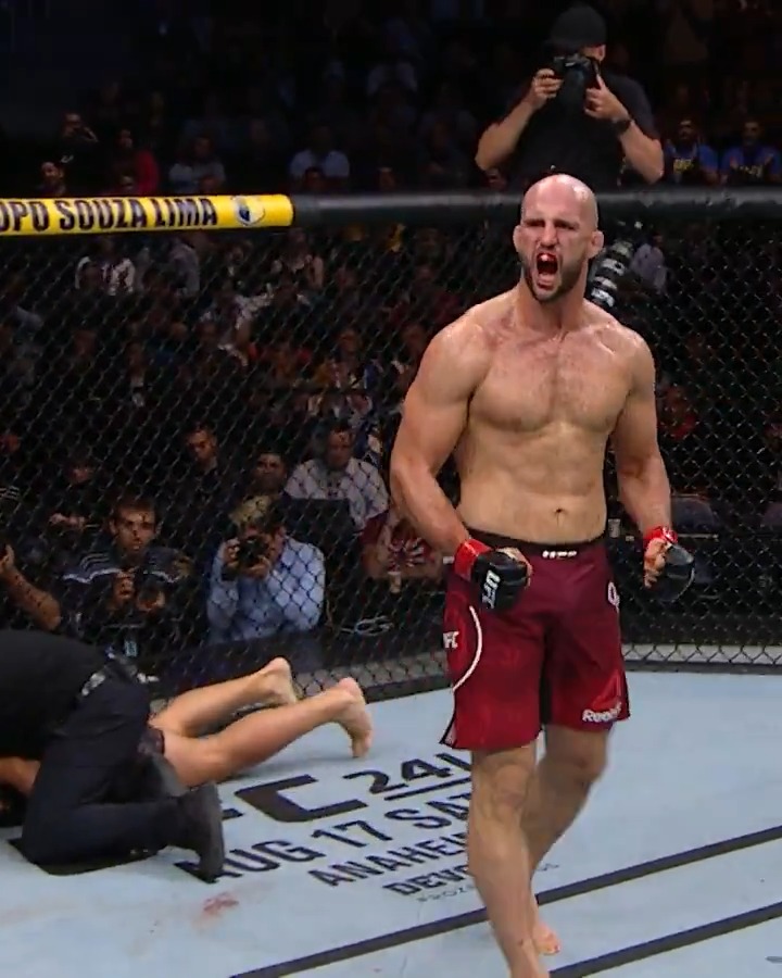 He wastes NO TIME in the Octagon ⌛️ Volkan Oezdemir returns to action this weekend at #UFCMacau! [ LIVE SATURDAY on ESPN+ at 6amET/3amPT ]