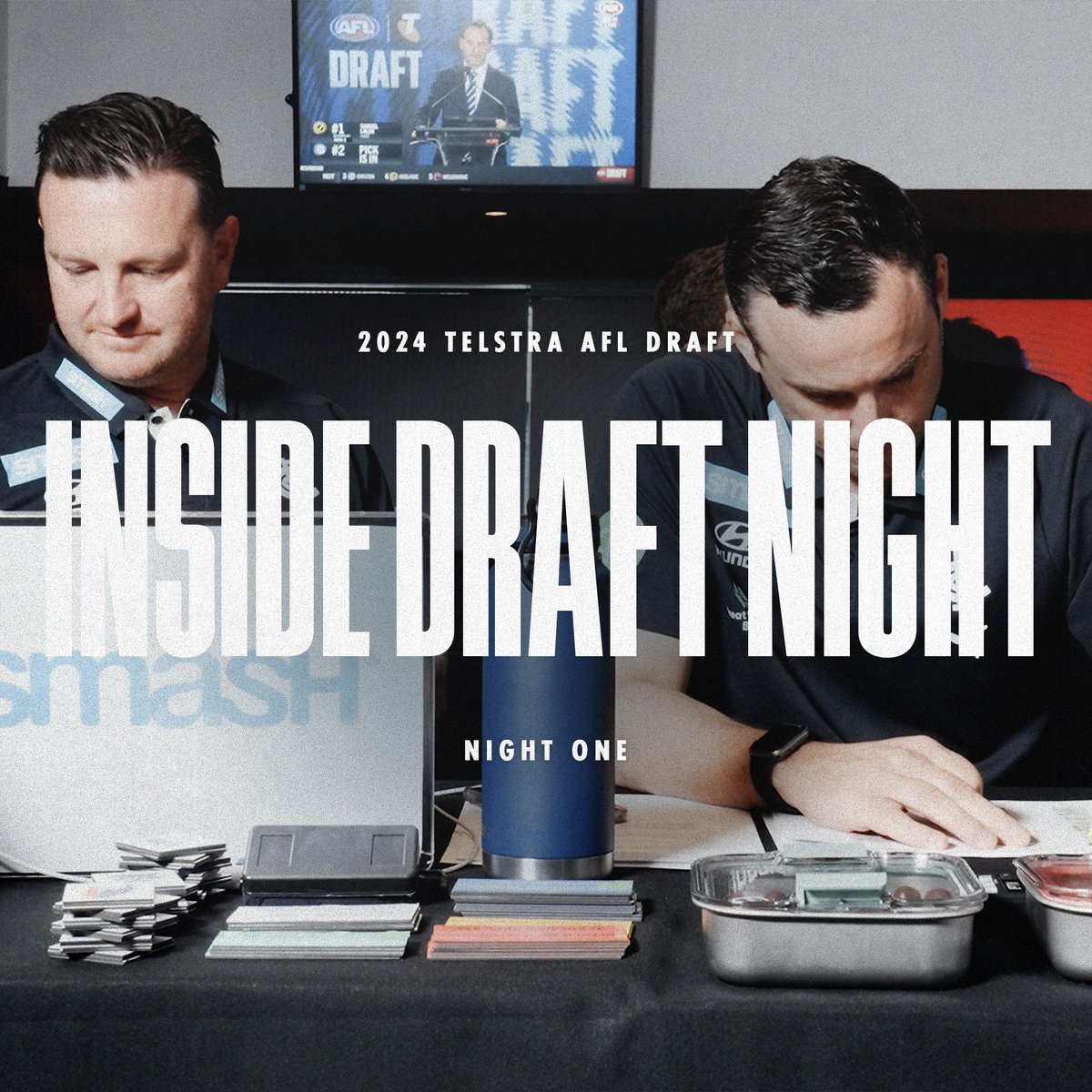 Got our man? There's no doubt about it ✅ The tension and excitement were palpable inside our draft room in the process to make Jagga Smith a Blue. The inside look of how it all panned out 👀