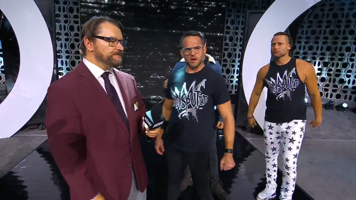 Roderick Strong has something to say before he faces MJF THIS SATURDAY at #AEWFullGear! Watch #AEWDynamite LIVE on TBS! @RoderickStrong | ᴛʜᴇ ᴛʀᴇɴᴅ MʌTT TʌVEN | Mike Bennett | Maxwell Jacob Friedman™️