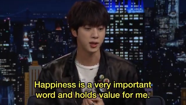 .BTS_official’s Jin dedicated his song “I will come to you” to #ARMY 💜 #JinOnFallon #FallonTonight