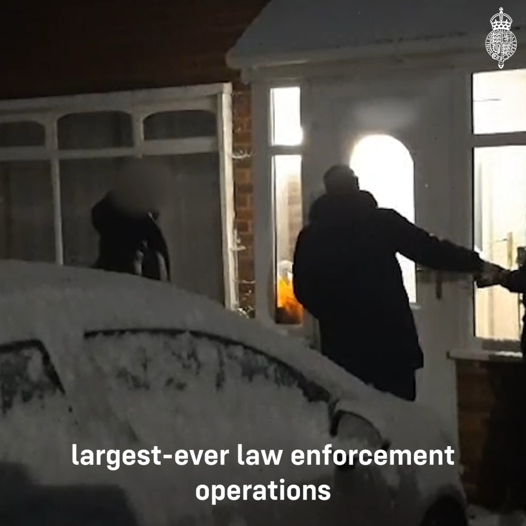 Yesterday marked a major breakthrough in dismantling what is believed to be one of the most significant people-smuggling networks in Europe.