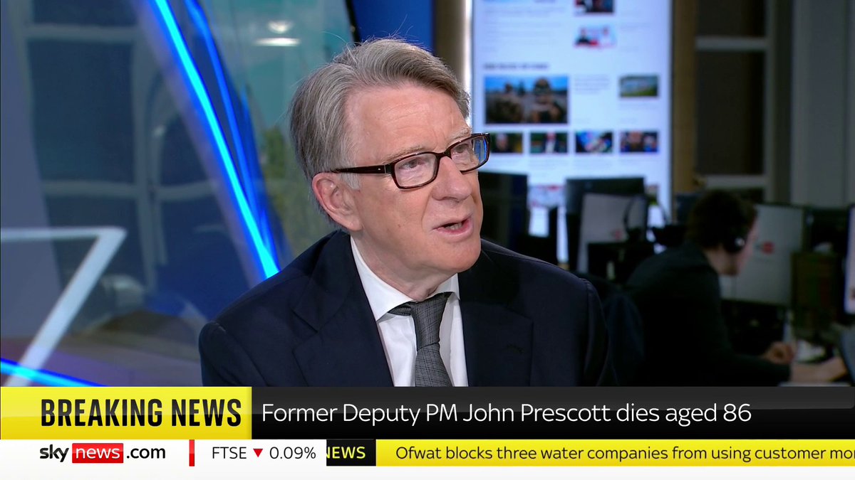 What was it like to work with John Prescott? Here’s Peter Mandelson's frank response #KayBurley SS