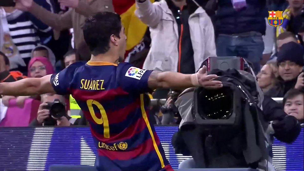 Remember this? 😏 #OnThisDay #ElClásico 2015