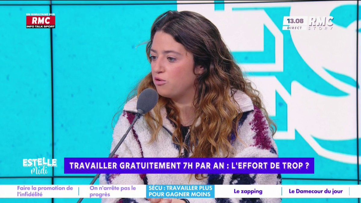 🔴 Travailler gratuitement 7h par an : l'effort de trop ? 🎙️ Elise Goldfarb : "Est-ce que vous savez combien on pourrait récupérer si on s'occupait des fraudes fiscales ? Jusqu'à 80 milliards ! C'est tellement facile de frauder... Ça, c'est une mesurette !" #EstelleMidi