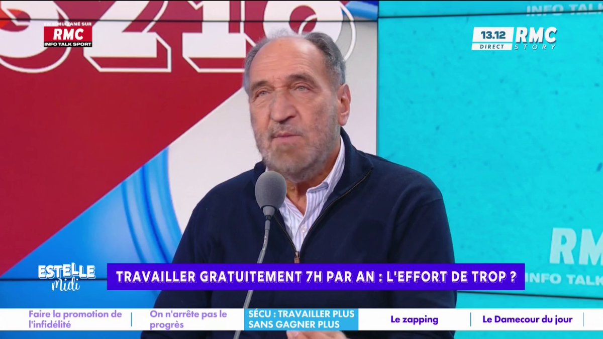 🔴 Travailler gratuitement 7h par an : l'effort de trop ? 🎙️ Robert Sebbag : "C'est quelque chose de concret et le pays en a besoin... Si on dit non à ça, on dit non à tout et on n'y arrivera pas !" #EstelleMidi