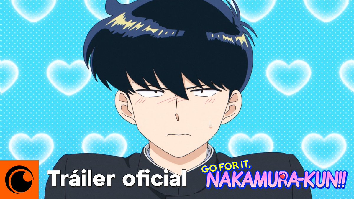 Una pequeña obsesión también llamada amor 👀 💘 Go For It, Nakamura-kun!! llegará a Crunchyroll en 2025 ✨