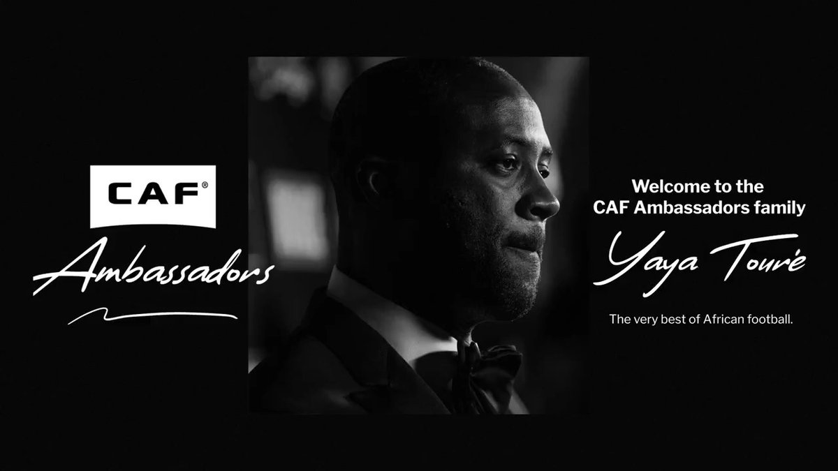 African legend in every sense of the word. 👑 We are happy to announce Yaya Touré as a new CAF Ambassador. 🇨🇮