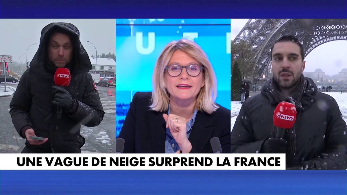 Vague de neige en France : «On n'a pas vu ça depuis 10 ans» dans #180MinutesInfo